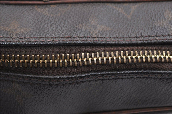 Authentic Louis Vuitton Monogram Boulogne 30 Shoulder Cross Bag M52165 LV 3344K