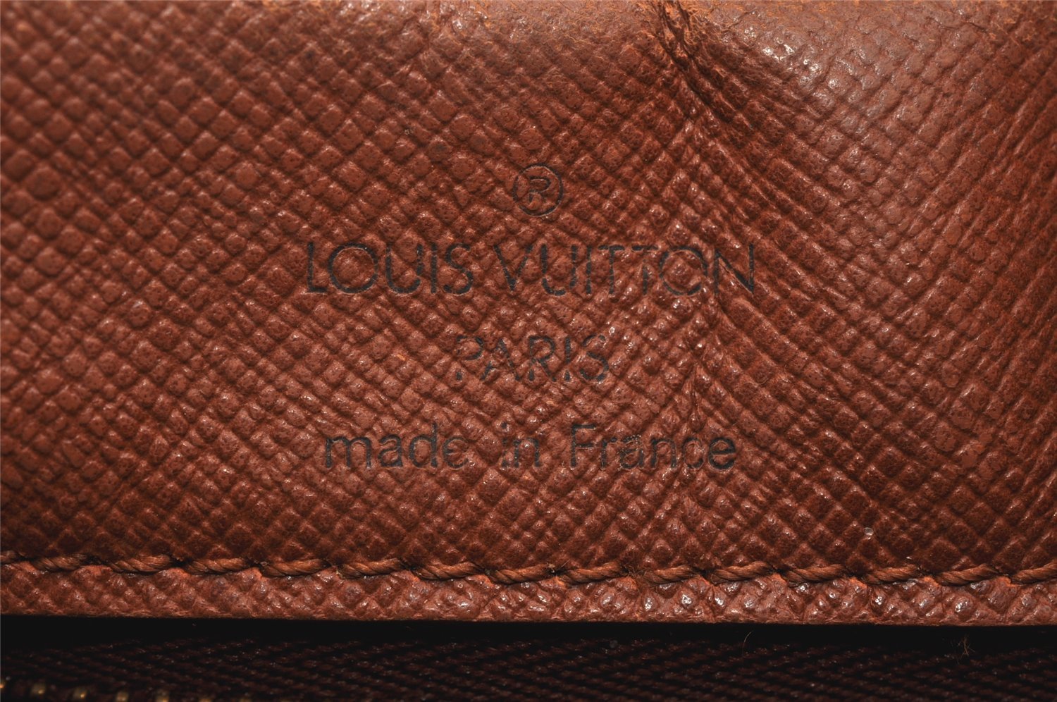 Authentic Louis Vuitton Monogram Boulogne 30 Shoulder Cross Bag M52165 LV 3344K