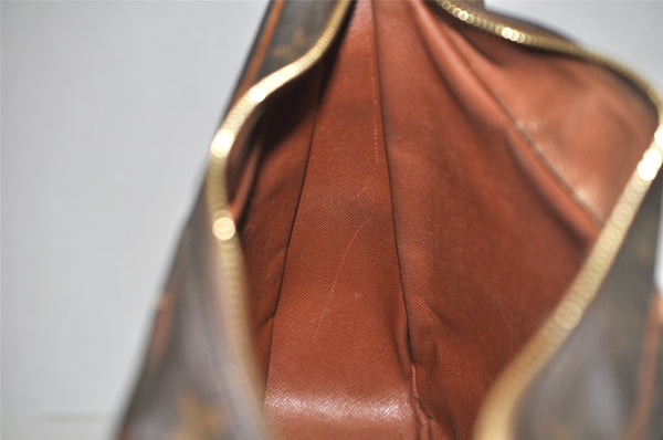 Authentic Louis Vuitton Monogram Boulogne 30 Shoulder Cross Bag M52165 LV 3344K