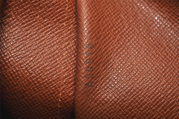 Authentic Louis Vuitton Monogram Boulogne 30 Shoulder Cross Bag M52165 LV 3344K