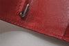 Authentic HERMES Vintage Agenda GM Notebook Cover Day Planner Leather Red 3345I