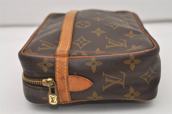 Authentic Louis Vuitton Monogram Compiegne 23 Clutch Hand Bag M51847 LV 3345J