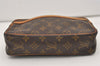 Authentic Louis Vuitton Monogram Compiegne 23 Clutch Hand Bag M51847 LV 3345J