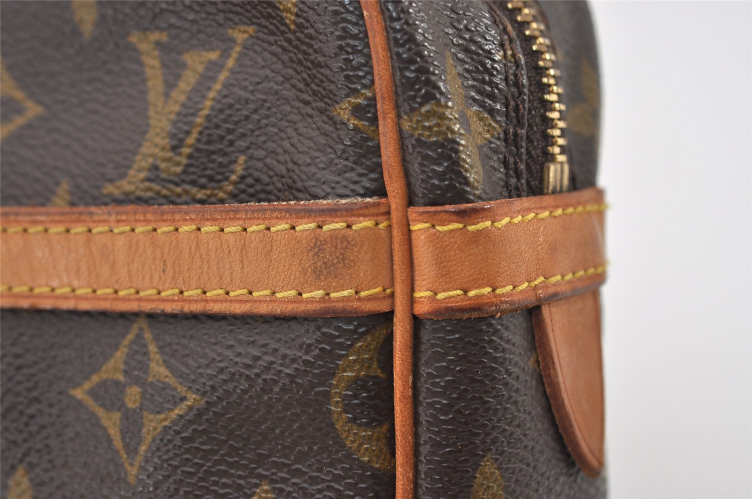 Authentic Louis Vuitton Monogram Compiegne 23 Clutch Hand Bag M51847 LV 3345J