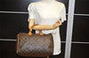 Authentic Louis Vuitton Monogram Speedy 35 Hand Boston Bag M41524 LV 3345K