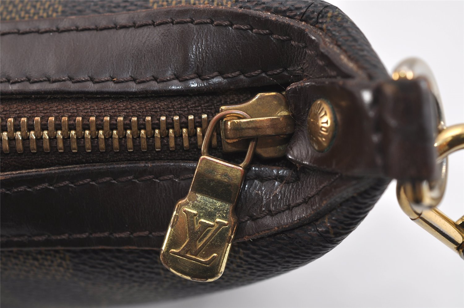 Authentic Louis Vuitton Damier Illovo PM Shoulder Hand Bag Purse N51996 LV 3346J