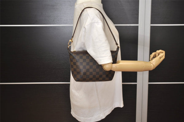 Authentic Louis Vuitton Damier Illovo PM Shoulder Hand Bag Purse N51996 LV 3346J