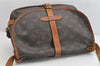 Authentic Louis Vuitton Monogram Saumur 30 Shoulder Cross Bag M42256 LV 3346K