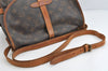 Authentic Louis Vuitton Monogram Saumur 30 Shoulder Cross Bag M42256 LV 3346K