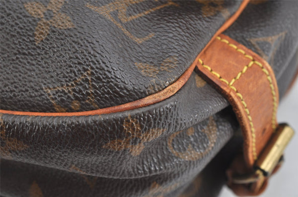 Authentic Louis Vuitton Monogram Saumur 30 Shoulder Cross Bag M42256 LV 3346K