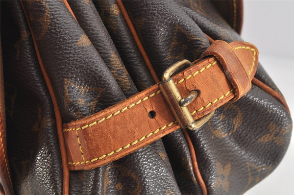 Authentic Louis Vuitton Monogram Saumur 30 Shoulder Cross Bag M42256 LV 3346K
