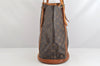 Authentic Louis Vuitton Monogram Bucket GM Shoulder Tote Bag M42236 Junk 3347K