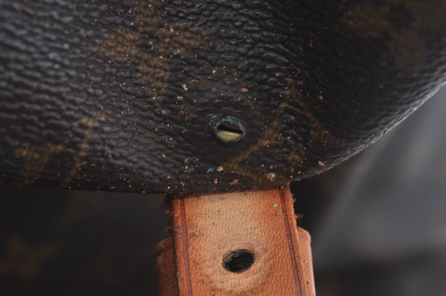 Authentic Louis Vuitton Monogram Bucket GM Shoulder Tote Bag M42236 Junk 3347K