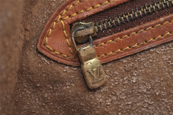 Authentic Louis Vuitton Monogram Bucket GM Shoulder Tote Bag M42236 Junk 3347K