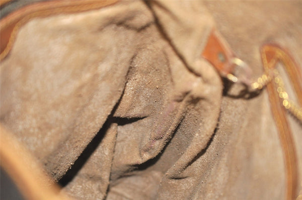 Authentic Louis Vuitton Monogram Bucket GM Shoulder Tote Bag M42236 Junk 3347K