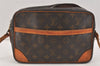 Authentic Louis Vuitton Monogram Trocadero 27 Shoulder Bag M51274 LV Junk 3348K