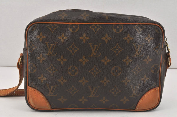 Authentic Louis Vuitton Monogram Trocadero 27 Shoulder Bag M51274 LV Junk 3348K