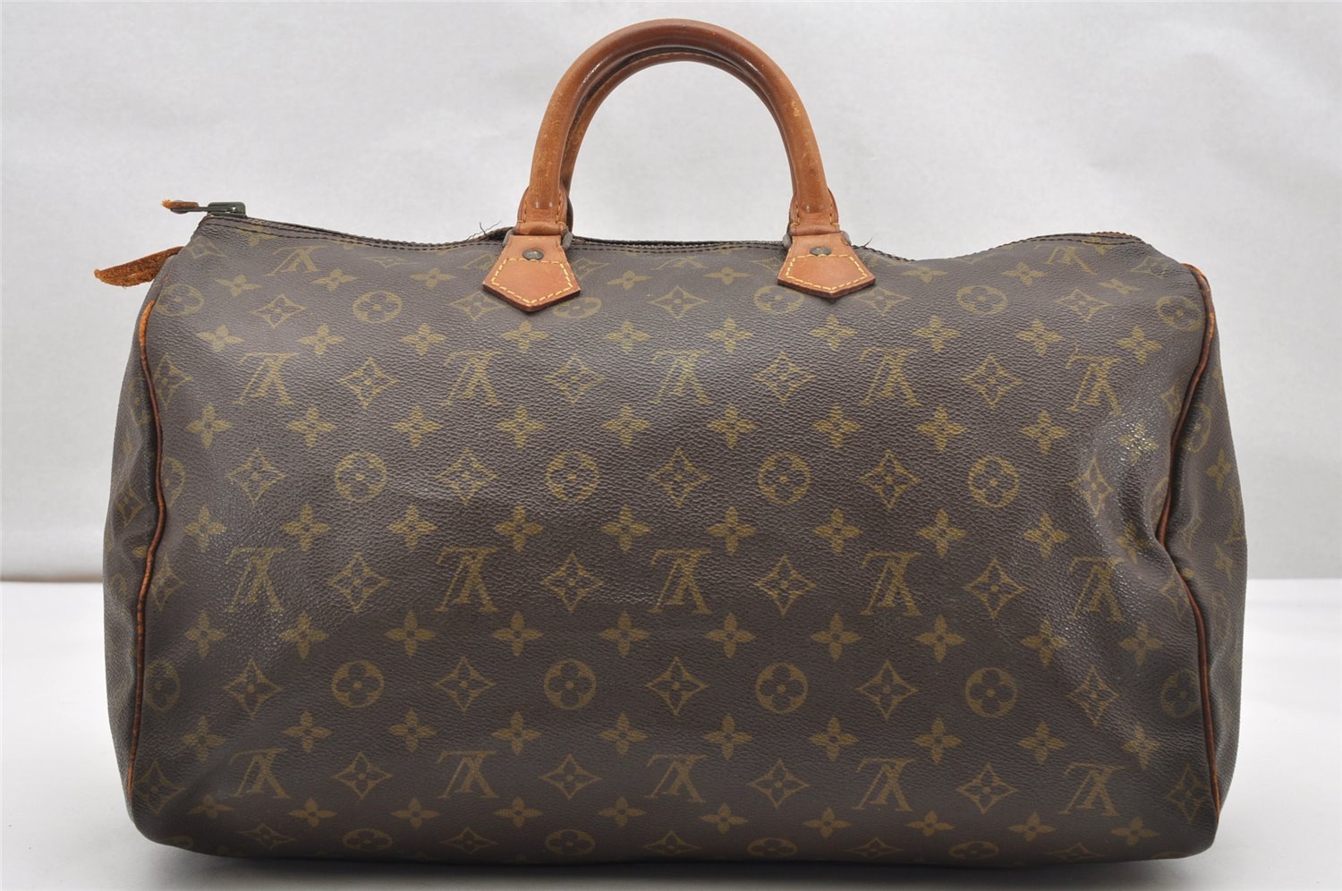 Authentic Louis Vuitton Monogram Speedy 40 Hand Boston Bag Old Model LV 3350K