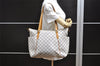 Authentic Louis Vuitton Damier Azur Totally MM Tote Bag N51262 LV 3351I