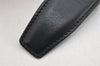 Authentic Salvatore Ferragamo Vara Vintage Leather Belt 26.4-28.3" Black 3351K