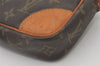 Authentic Louis Vuitton Monogram Marly Dragonne Clutch Hand Bag Old Model 3352J