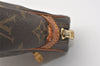 Authentic Louis Vuitton Monogram Marly Dragonne Clutch Hand Bag Old Model 3352J