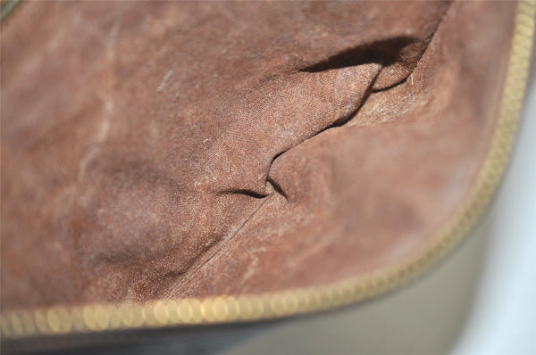 Authentic Louis Vuitton Monogram Marly Dragonne Clutch Hand Bag Old Model 3352J