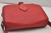 Authentic Louis Vuitton Epi Cartouchiere MM Shoulder Cross Bag M52247 Red 3353J