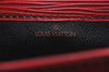 Authentic Louis Vuitton Epi Cartouchiere MM Shoulder Cross Bag M52247 Red 3353J