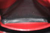 Authentic Louis Vuitton Epi Cartouchiere MM Shoulder Cross Bag M52247 Red 3353J