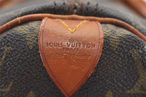 Authentic Louis Vuitton Monogram Speedy 40 Hand Boston Bag Old Model LV 3353K