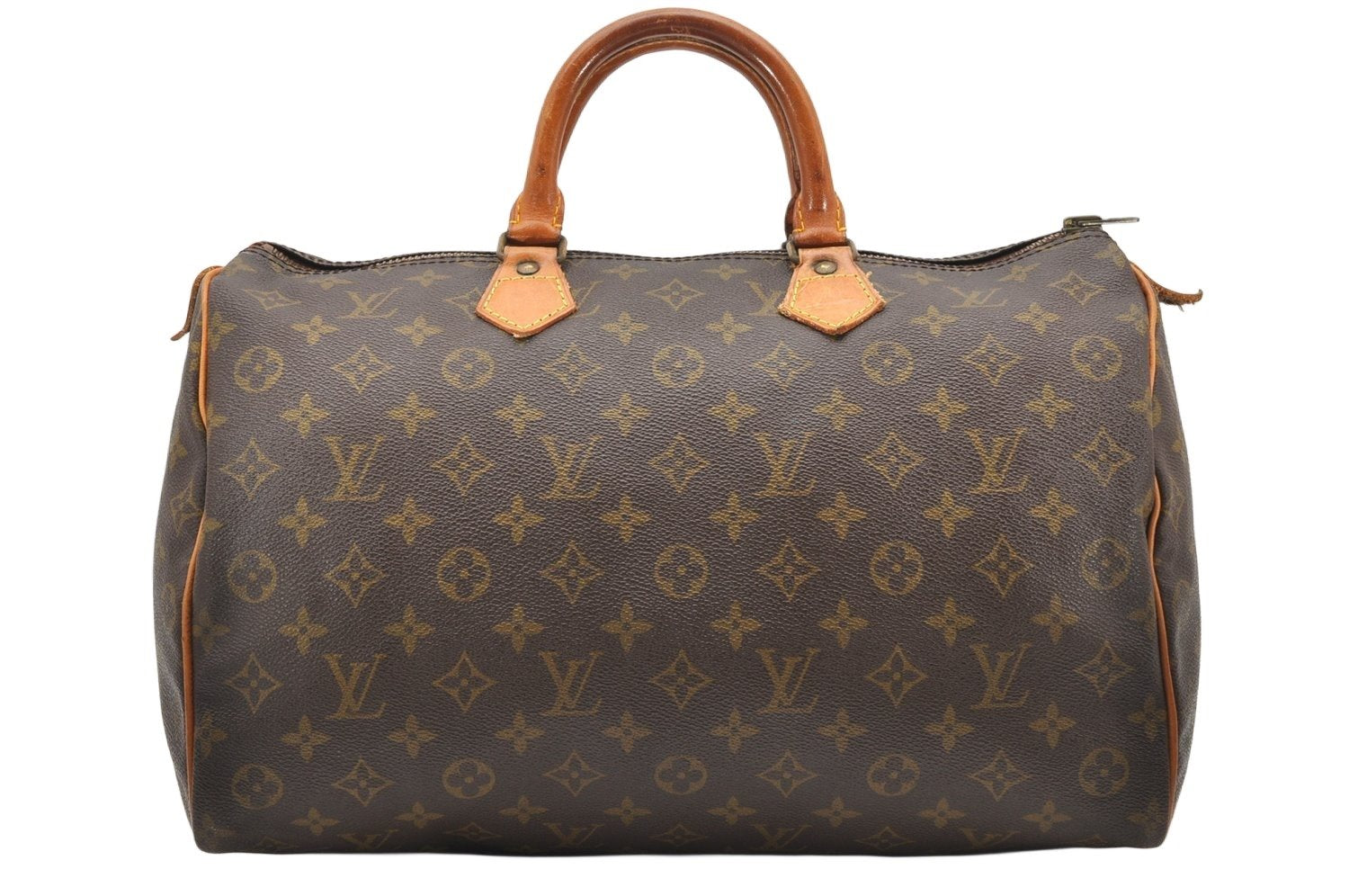 Authentic Louis Vuitton Monogram Speedy 35 Hand Boston Bag Old Model LV 3354K