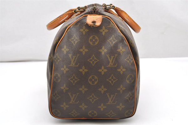 Authentic Louis Vuitton Monogram Speedy 35 Hand Boston Bag Old Model LV 3354K