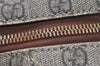 Authentic GUCCI 2Way Chain Shoulder Hand Bag GG PVC Leather 477324 Brown 3355K