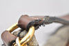 Authentic GUCCI 2Way Chain Shoulder Hand Bag GG PVC Leather 477324 Brown 3355K