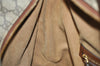 Authentic GUCCI 2Way Chain Shoulder Hand Bag GG PVC Leather 477324 Brown 3355K