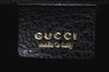Authentic GUCCI Bamboo 2Way Hand Shoulder Bag Leather 0011886 Black 3356H