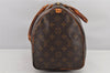 Authentic Louis Vuitton Monogram Speedy 30 Hand Boston Bag M41526 Junk 3362K