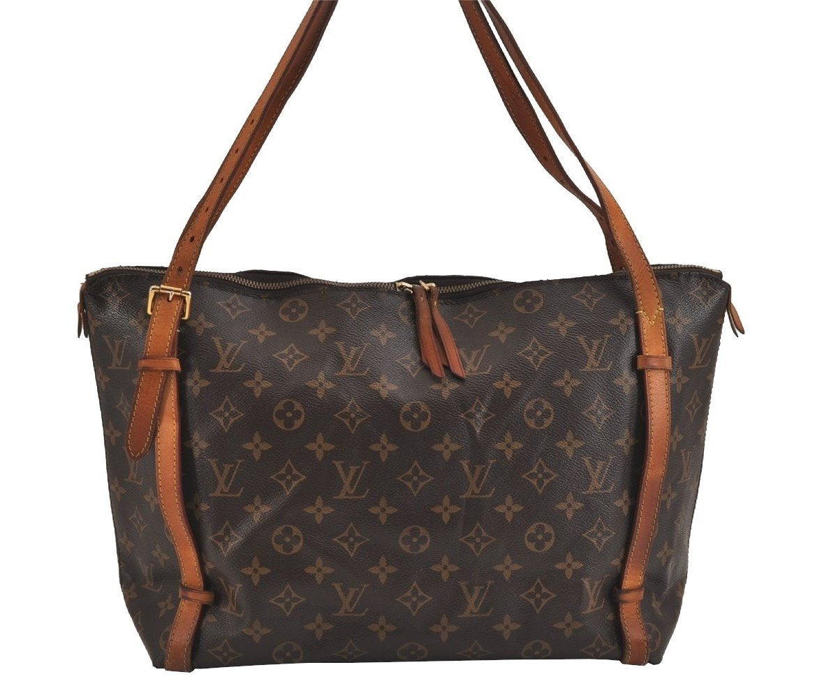 Authentic Louis Vuitton Monogram Tuileries M41207 Shoulder Tote Bag LV 3363J