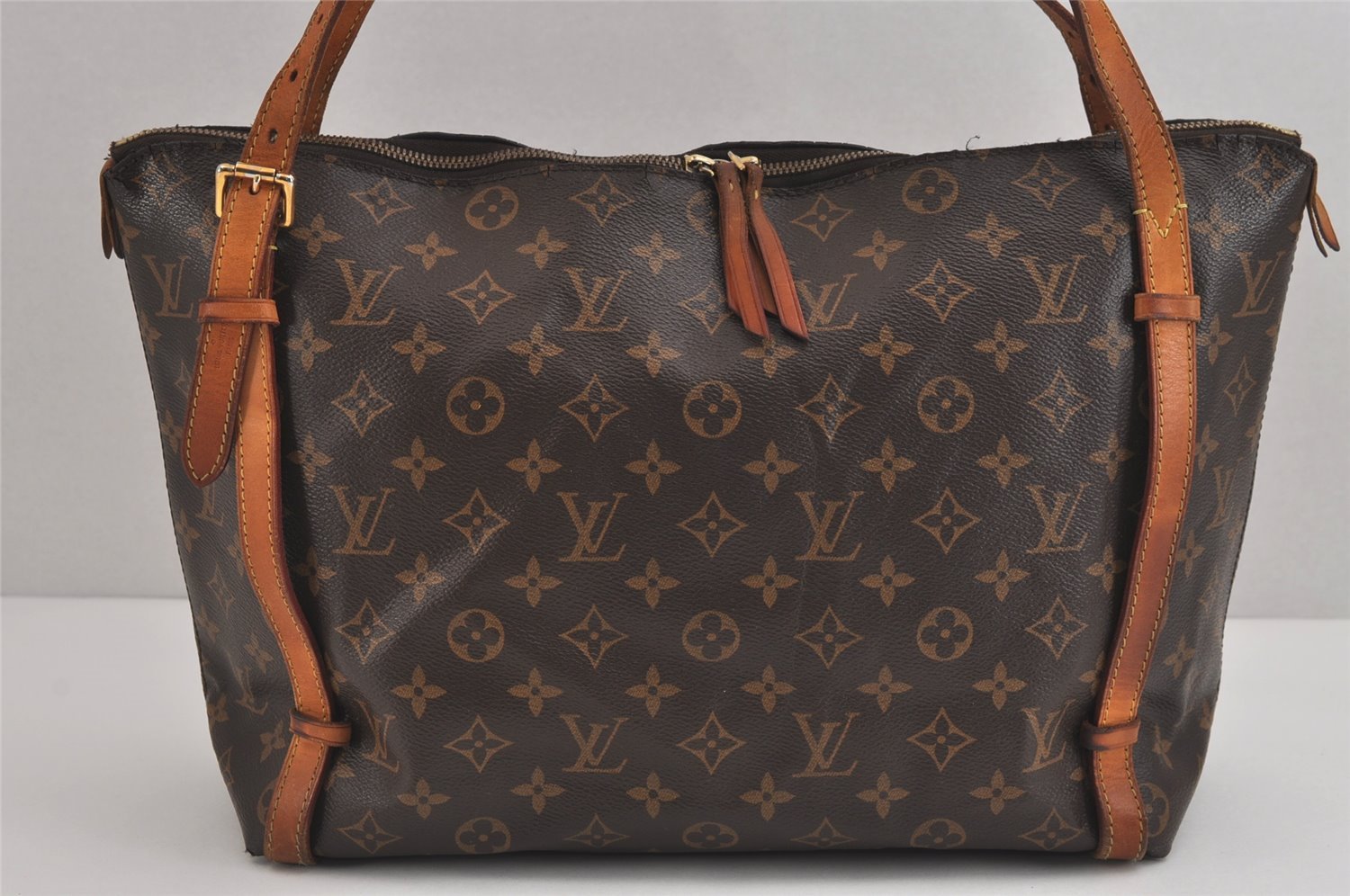 Authentic Louis Vuitton Monogram Tuileries M41207 Shoulder Tote Bag LV 3363J
