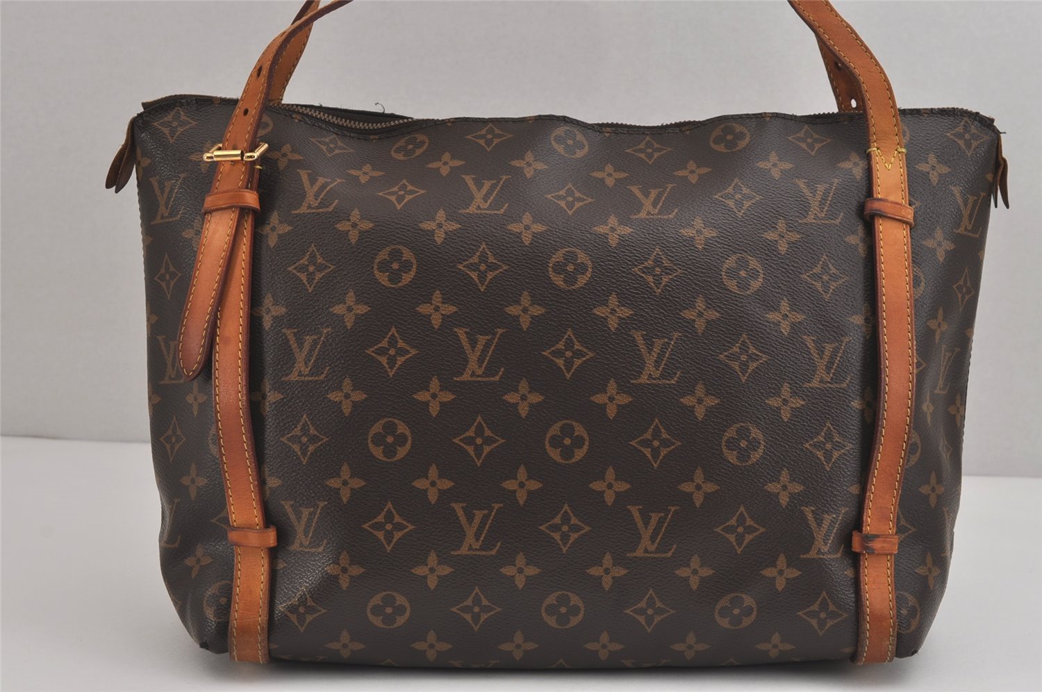 Authentic Louis Vuitton Monogram Tuileries M41207 Shoulder Tote Bag LV 3363J