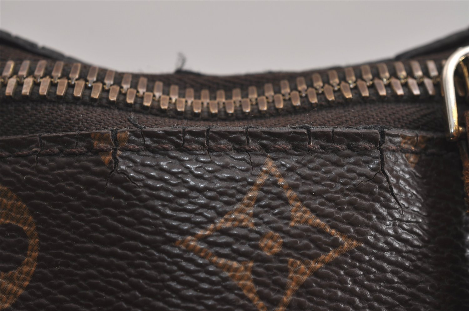 Authentic Louis Vuitton Monogram Tuileries M41207 Shoulder Tote Bag LV 3363J