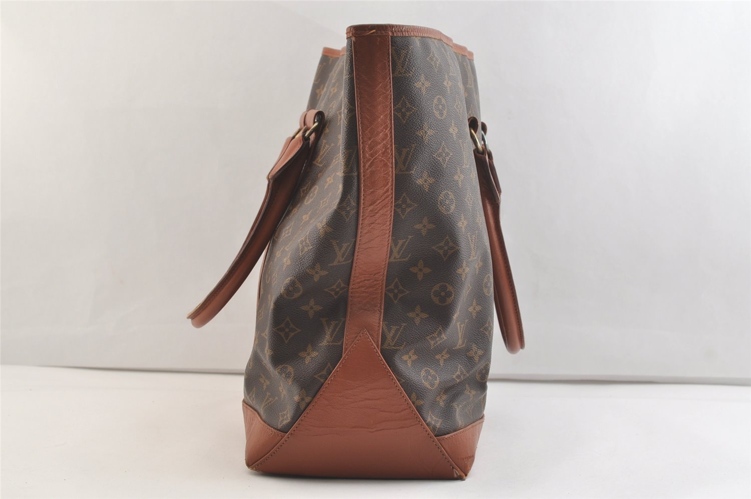 Auth Louis Vuitton Monogram Sac Weekend GM Vintage Tote Hand Bag M42420 LV 3363K