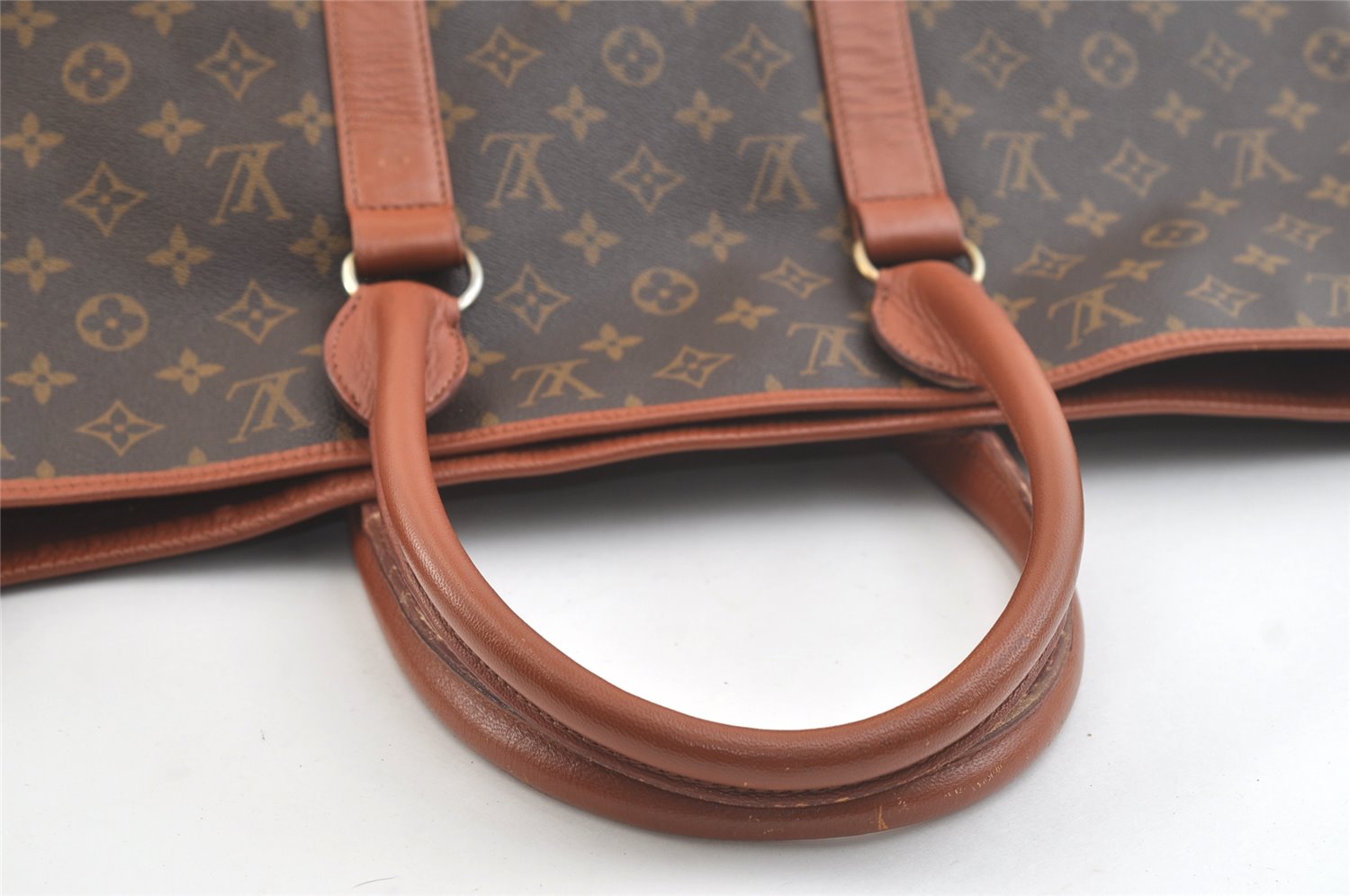 Auth Louis Vuitton Monogram Sac Weekend GM Vintage Tote Hand Bag M42420 LV 3363K