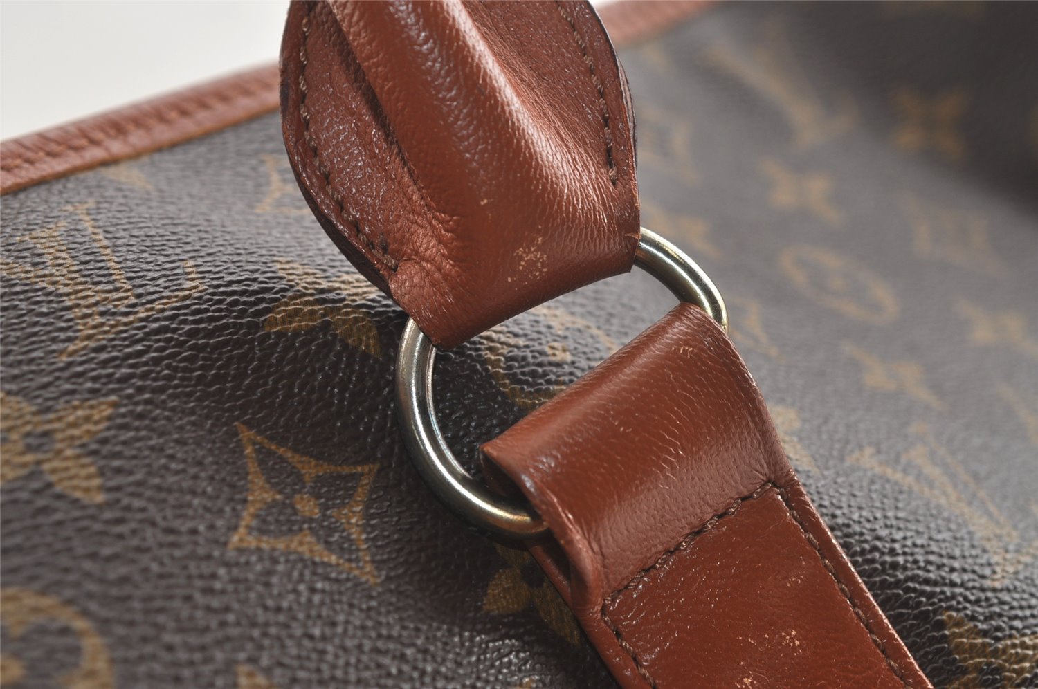 Auth Louis Vuitton Monogram Sac Weekend GM Vintage Tote Hand Bag M42420 LV 3363K