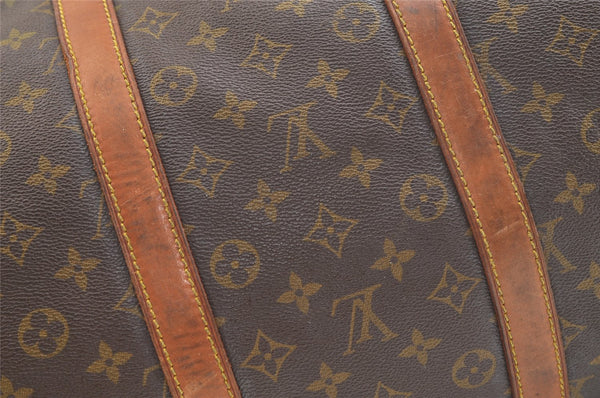 Louis Vuitton Monogram Keepall Bandouliere 55 Old Model Boston Bag Junk 3366K