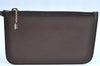 Authentic GUCCI Vintage Hand Tote Bag Purse Leather Brown 3367H