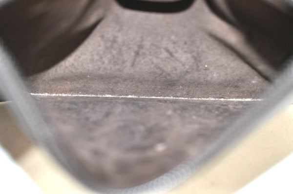 Authentic GUCCI Vintage Hand Tote Bag Purse Leather Brown 3367H