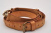 Authentic Louis Vuitton Leather Shoulder Strap Beige 40.9-48" LV 3368J
