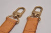 Authentic Louis Vuitton Leather Shoulder Strap Beige 40.9-48" LV 3368J